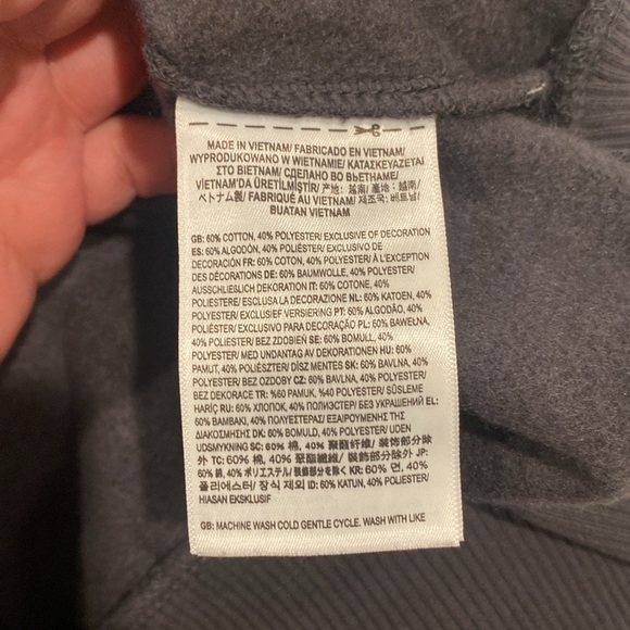 VANS CREW NECK SWEATER - DOVE BLOUSSANT XS NWT - Picture 10 of 11